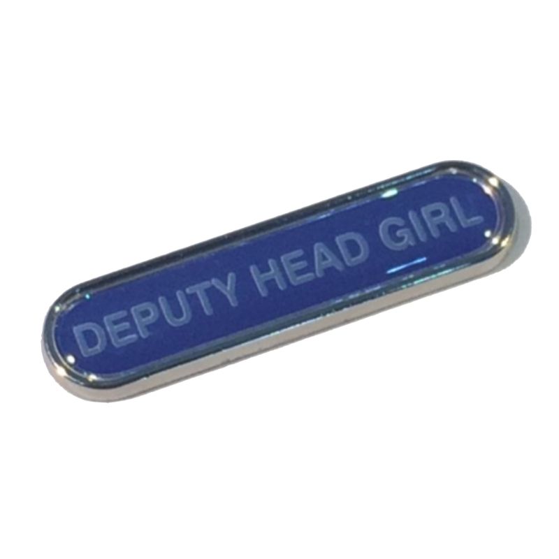 DEPUTY HEAD GIRL bar badge